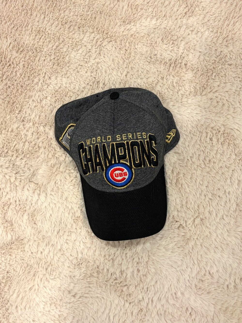 Chicago Cubs New Era 2016 World Series Champions Locker Room Hat